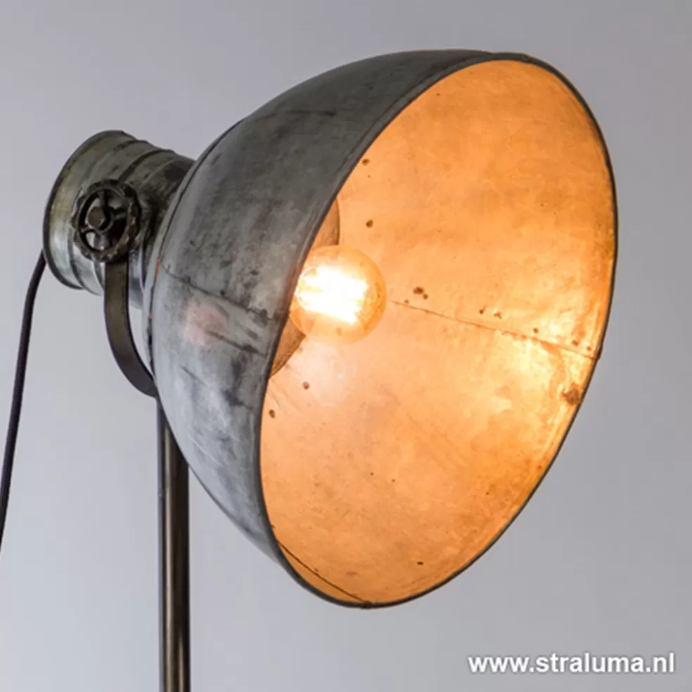 Sale Straluma Vloerlamp Junko driepoot zwart/zink