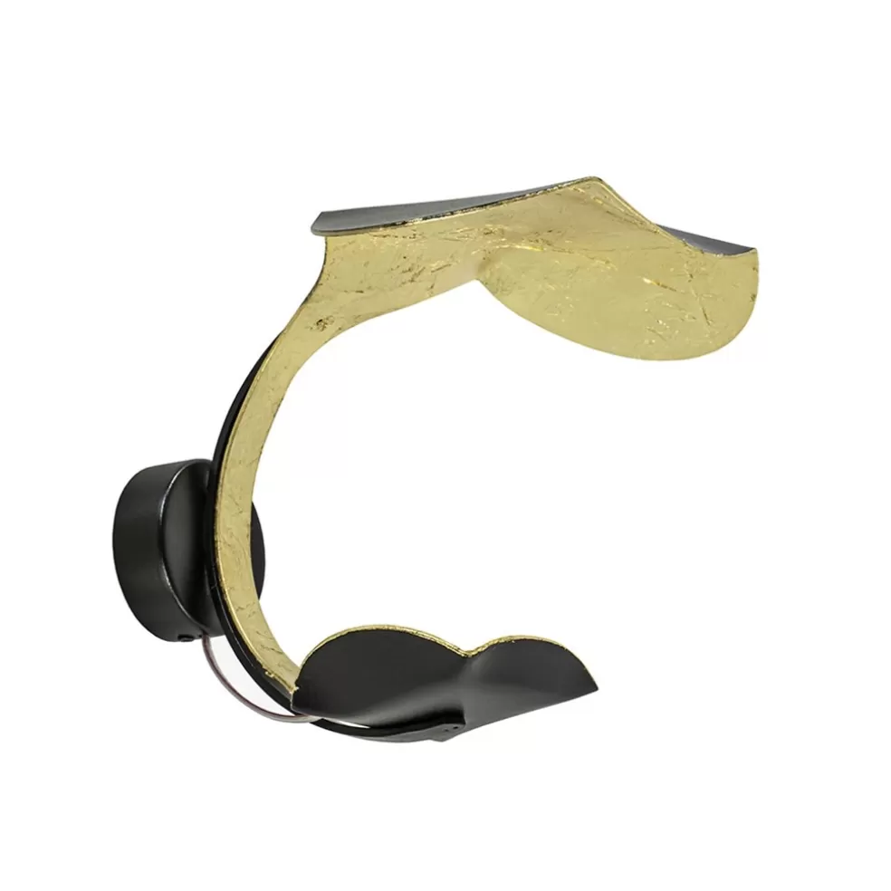 Fashion Straluma Wandlamp Le Gigine zwart/goldleaf 2700k