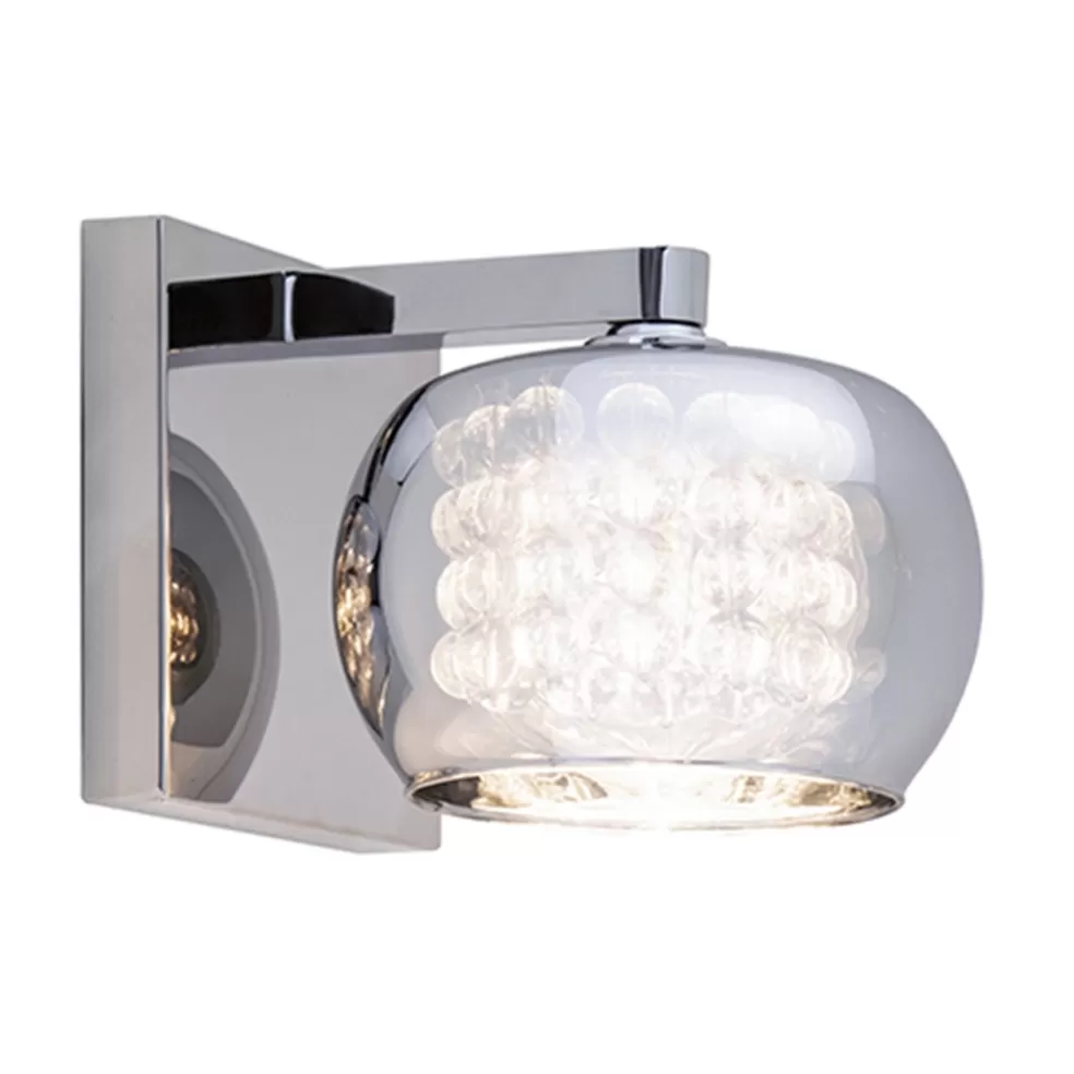 Clearance Straluma Wandlamp Pearl glas/chroom