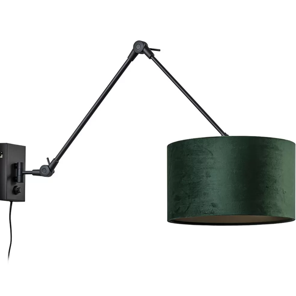 Flash Sale Straluma Wandlamp Prestige Chic zwart/kap groen