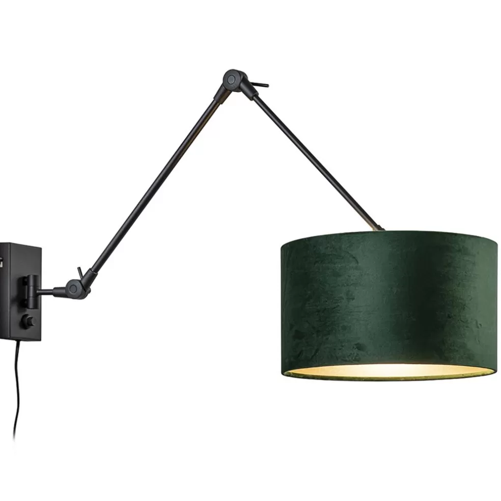 Flash Sale Straluma Wandlamp Prestige Chic zwart/kap groen