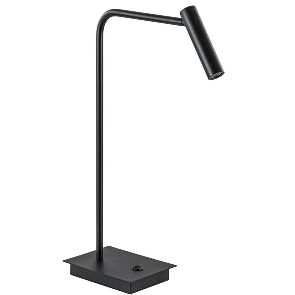 New Straluma Zwarte bureaulamp met dimbaar LED verstelbaar